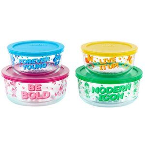 Pyrex Disney Minnie Mouse 8 Piece Set Food Storage